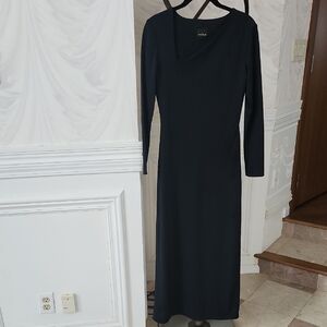 THE GUILD  Black Long Sleeve Dress